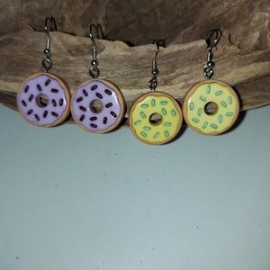 Super Sweet Donut earrings